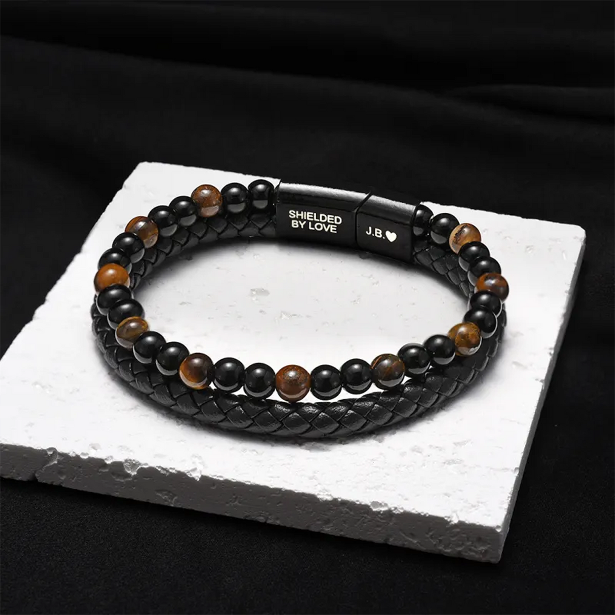 Pulsera de protección para mi hijo - Ojo de tigre
