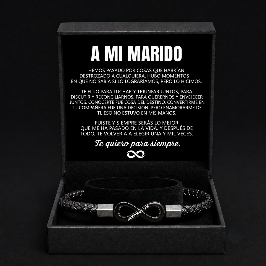 Pulsera personalizada «A mi marido»