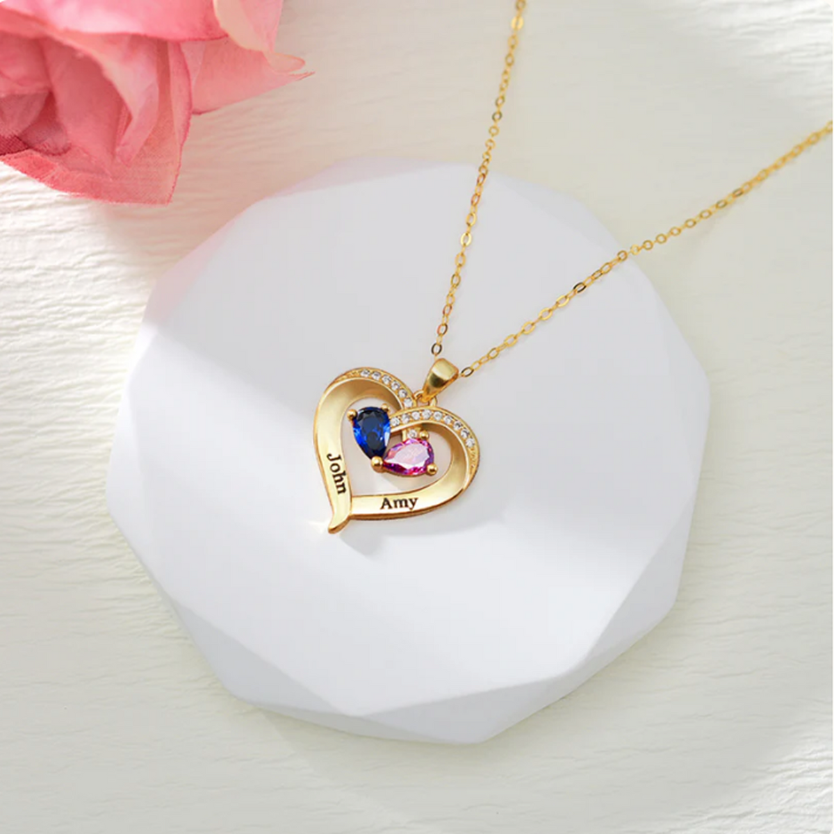 Collar Corazón Siempre Tuyo