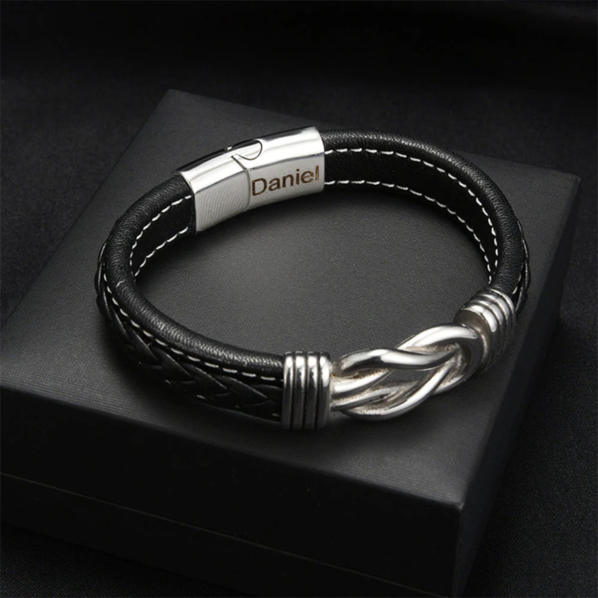 "Para Mi Hijo" Pulsera Grabada